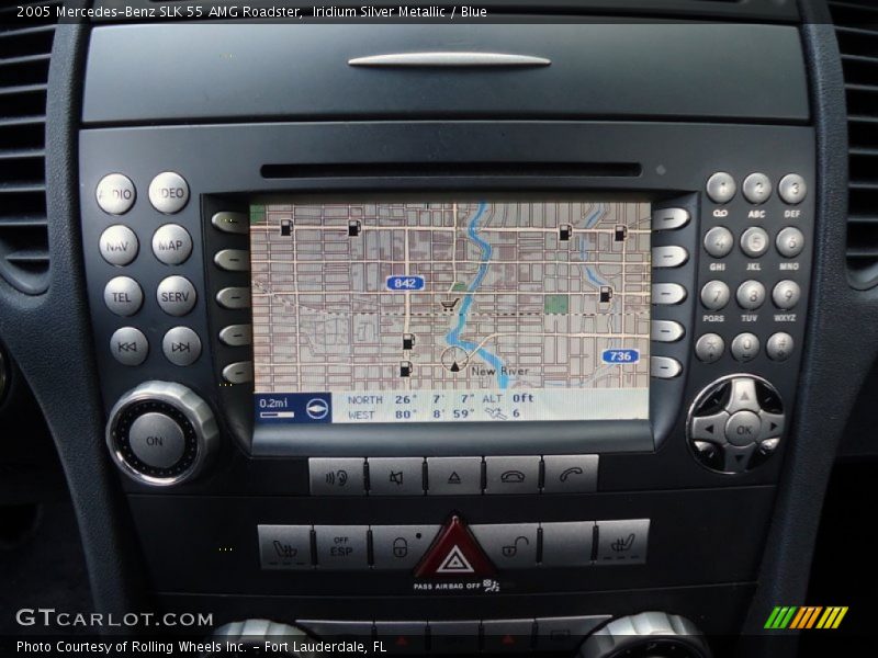 Navigation of 2005 SLK 55 AMG Roadster