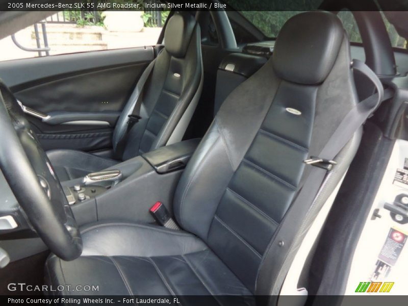 Front Seat of 2005 SLK 55 AMG Roadster