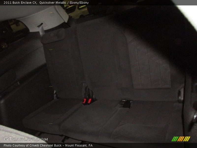 Quicksilver Metallic / Ebony/Ebony 2011 Buick Enclave CX