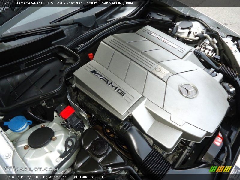  2005 SLK 55 AMG Roadster Engine - 5.5 Liter AMG SOHC 24-Valve V8