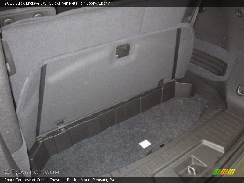Quicksilver Metallic / Ebony/Ebony 2011 Buick Enclave CX