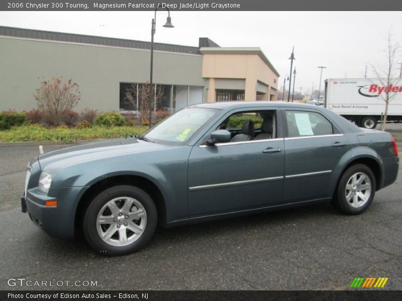 Magnesium Pearlcoat / Deep Jade/Light Graystone 2006 Chrysler 300 Touring