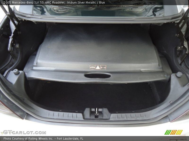  2005 SLK 55 AMG Roadster Trunk