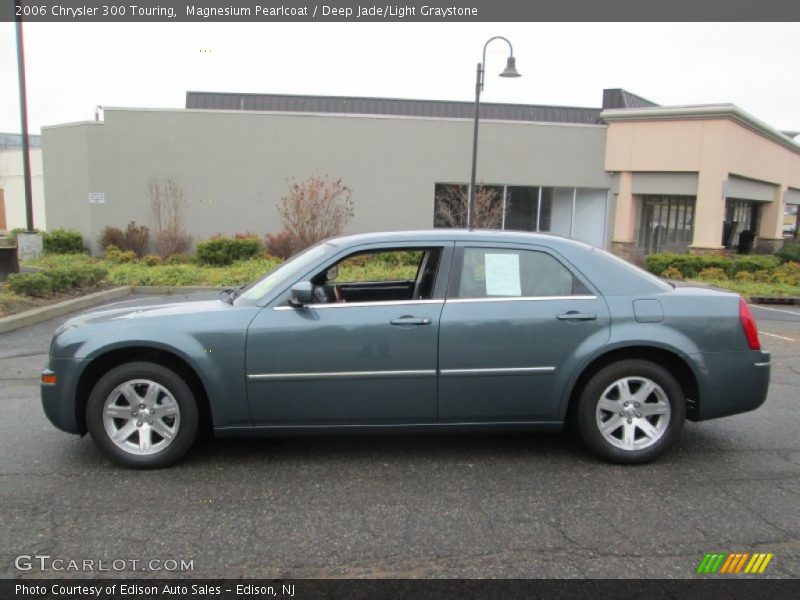 Magnesium Pearlcoat / Deep Jade/Light Graystone 2006 Chrysler 300 Touring