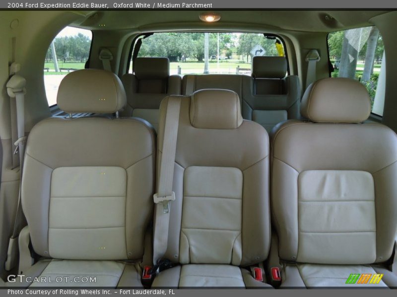Oxford White / Medium Parchment 2004 Ford Expedition Eddie Bauer