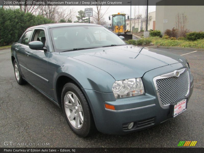 Magnesium Pearlcoat / Deep Jade/Light Graystone 2006 Chrysler 300 Touring