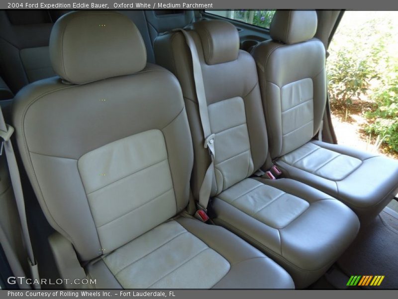 Oxford White / Medium Parchment 2004 Ford Expedition Eddie Bauer