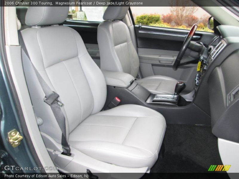 Magnesium Pearlcoat / Deep Jade/Light Graystone 2006 Chrysler 300 Touring