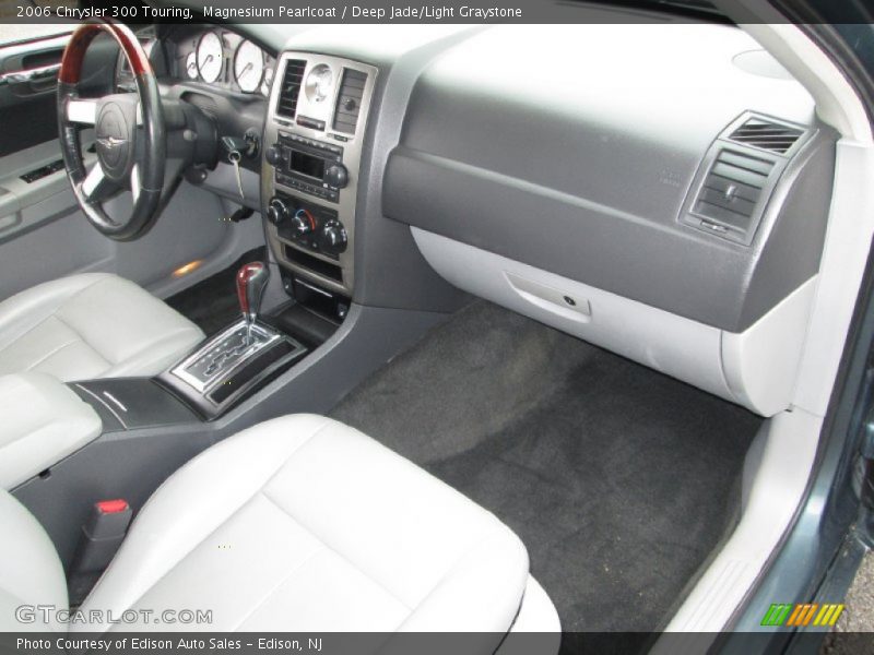 Magnesium Pearlcoat / Deep Jade/Light Graystone 2006 Chrysler 300 Touring