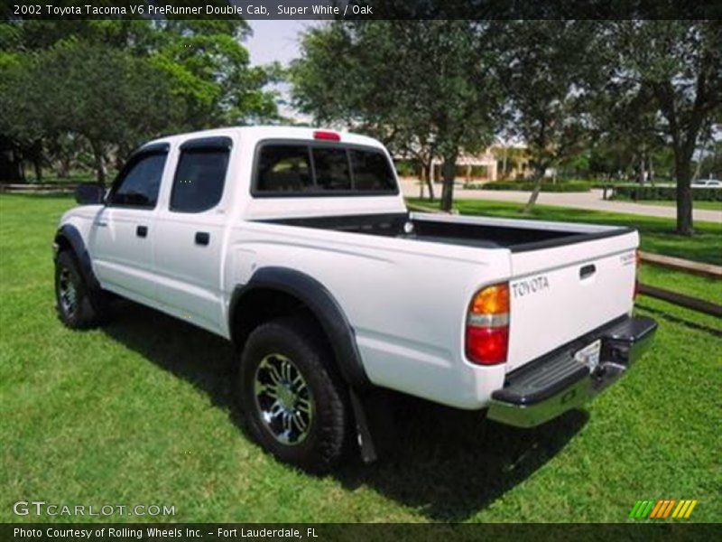Super White / Oak 2002 Toyota Tacoma V6 PreRunner Double Cab