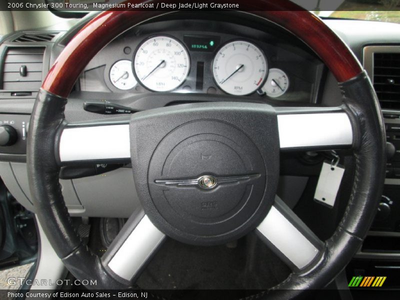 Magnesium Pearlcoat / Deep Jade/Light Graystone 2006 Chrysler 300 Touring