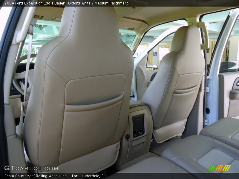 Oxford White / Medium Parchment 2004 Ford Expedition Eddie Bauer