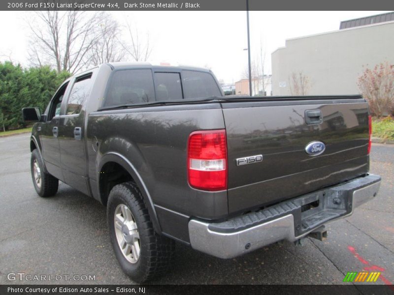 Dark Stone Metallic / Black 2006 Ford F150 Lariat SuperCrew 4x4