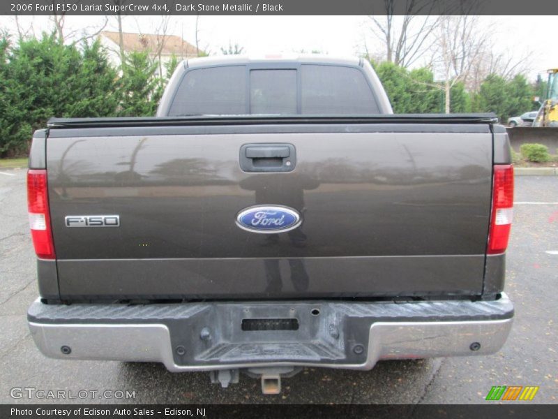 Dark Stone Metallic / Black 2006 Ford F150 Lariat SuperCrew 4x4