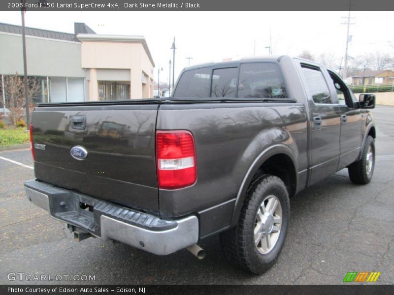 Dark Stone Metallic / Black 2006 Ford F150 Lariat SuperCrew 4x4