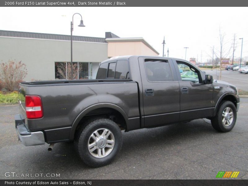 Dark Stone Metallic / Black 2006 Ford F150 Lariat SuperCrew 4x4