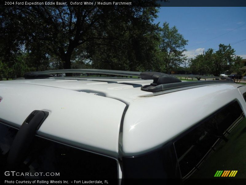 Oxford White / Medium Parchment 2004 Ford Expedition Eddie Bauer