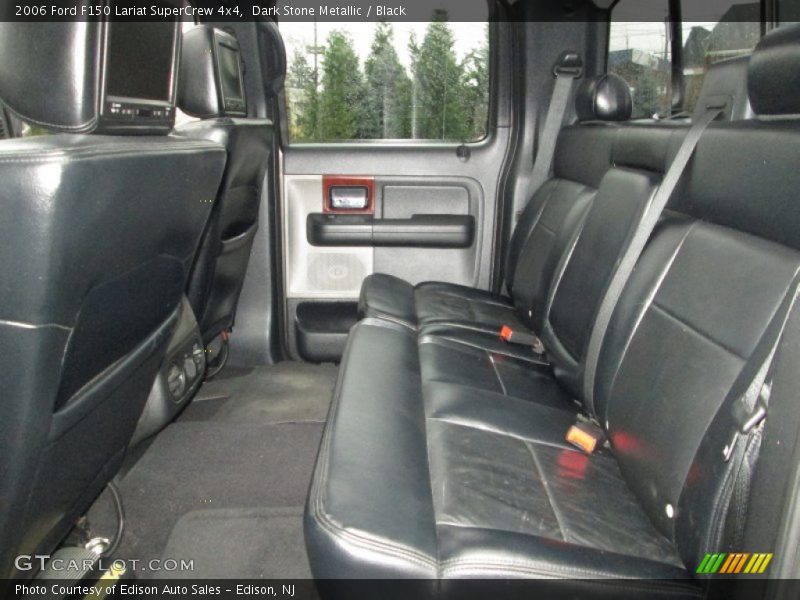 Dark Stone Metallic / Black 2006 Ford F150 Lariat SuperCrew 4x4