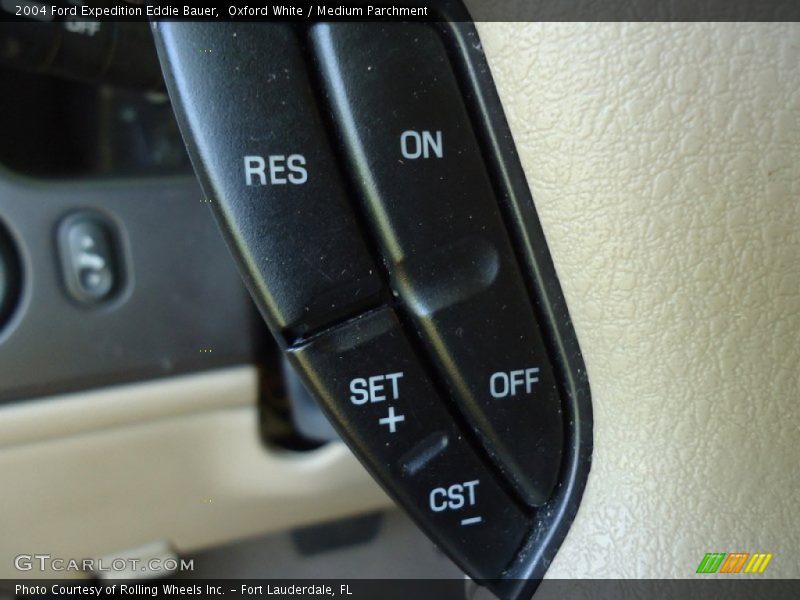 Oxford White / Medium Parchment 2004 Ford Expedition Eddie Bauer