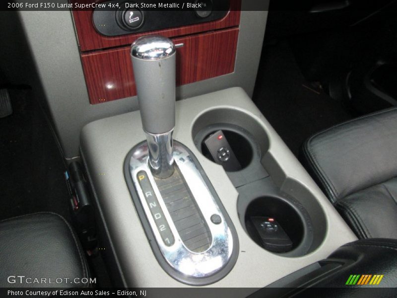 Dark Stone Metallic / Black 2006 Ford F150 Lariat SuperCrew 4x4