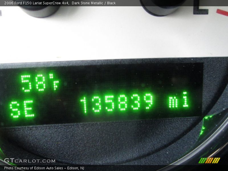 Dark Stone Metallic / Black 2006 Ford F150 Lariat SuperCrew 4x4