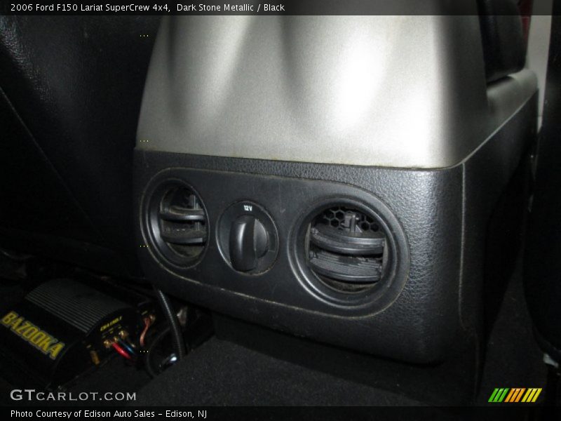 Dark Stone Metallic / Black 2006 Ford F150 Lariat SuperCrew 4x4