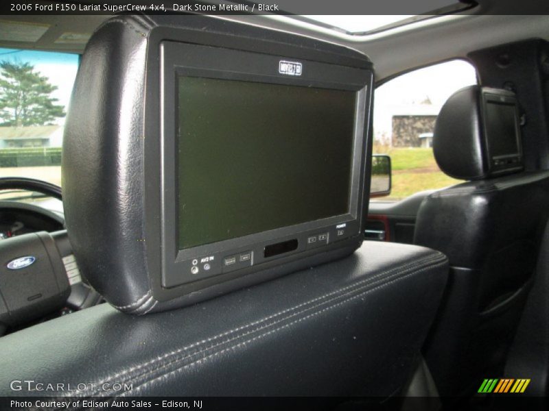 Dark Stone Metallic / Black 2006 Ford F150 Lariat SuperCrew 4x4
