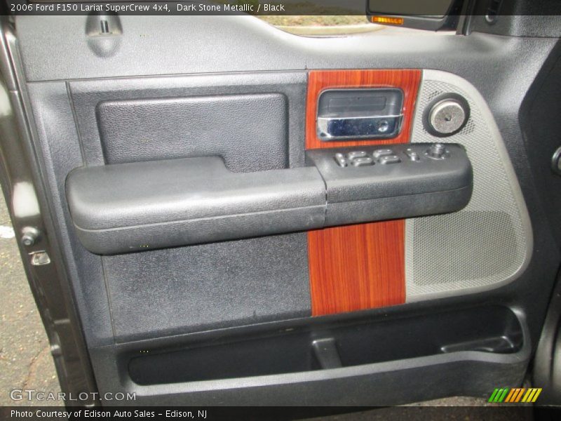Dark Stone Metallic / Black 2006 Ford F150 Lariat SuperCrew 4x4
