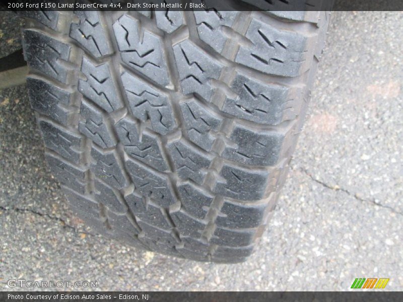 Dark Stone Metallic / Black 2006 Ford F150 Lariat SuperCrew 4x4