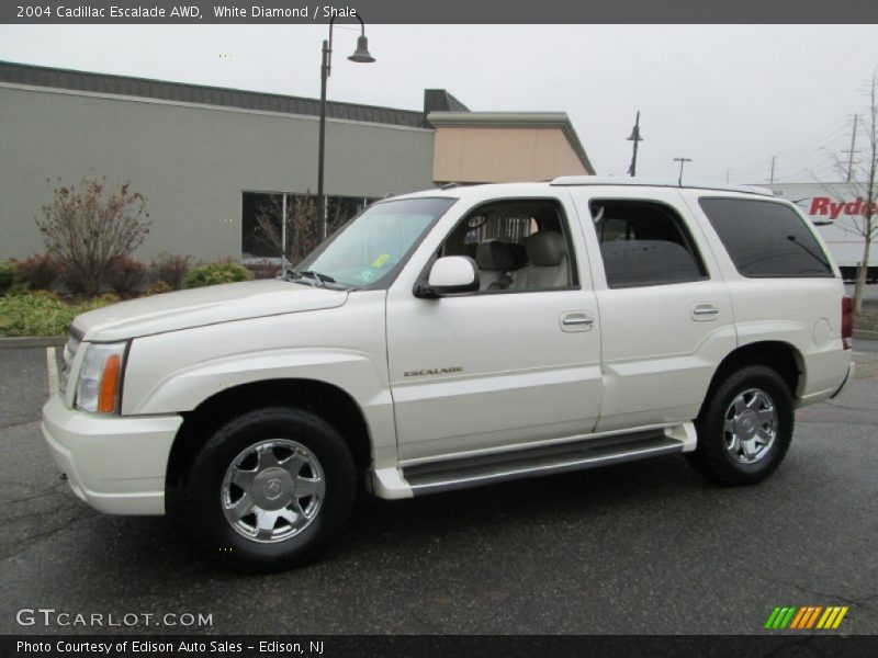 White Diamond / Shale 2004 Cadillac Escalade AWD