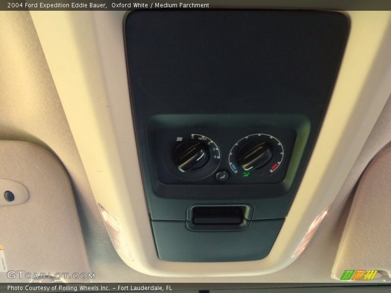 Oxford White / Medium Parchment 2004 Ford Expedition Eddie Bauer