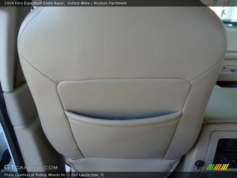 Oxford White / Medium Parchment 2004 Ford Expedition Eddie Bauer