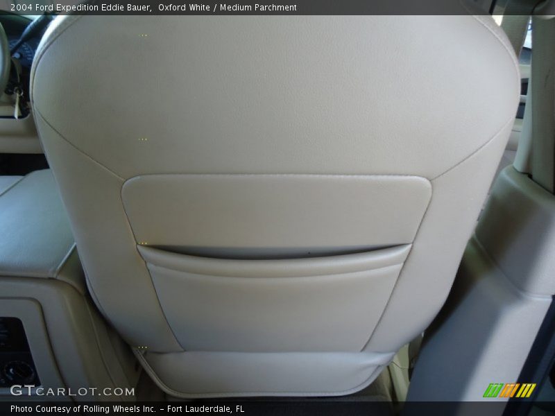 Oxford White / Medium Parchment 2004 Ford Expedition Eddie Bauer