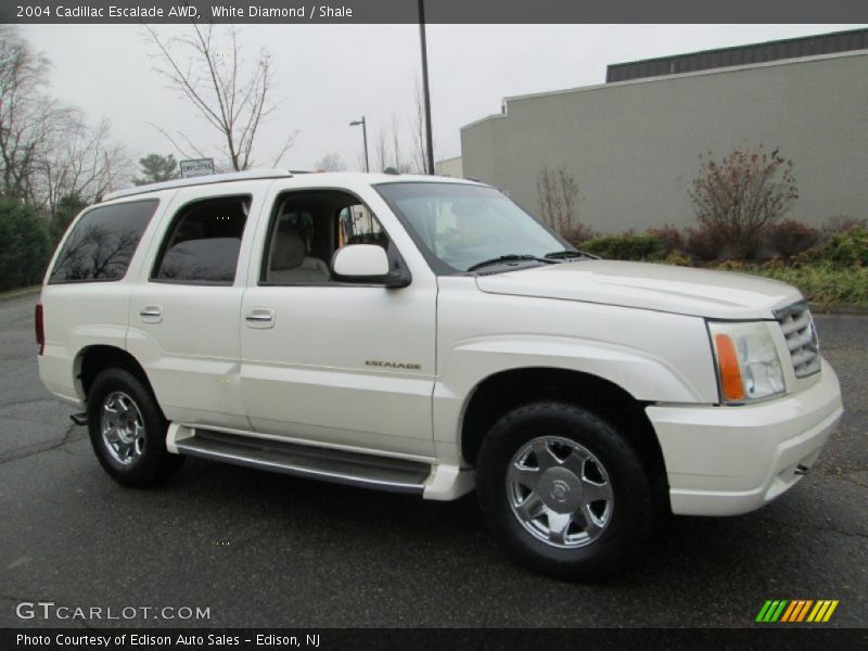 White Diamond / Shale 2004 Cadillac Escalade AWD