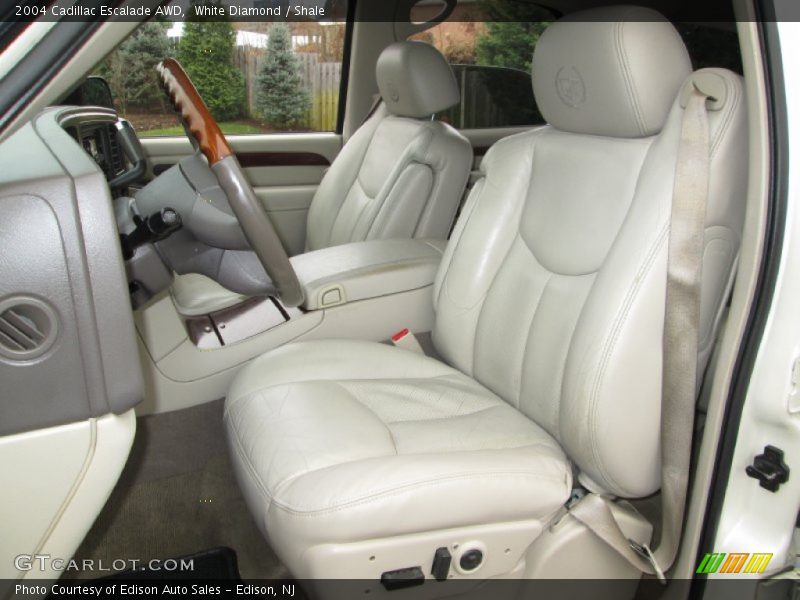 White Diamond / Shale 2004 Cadillac Escalade AWD