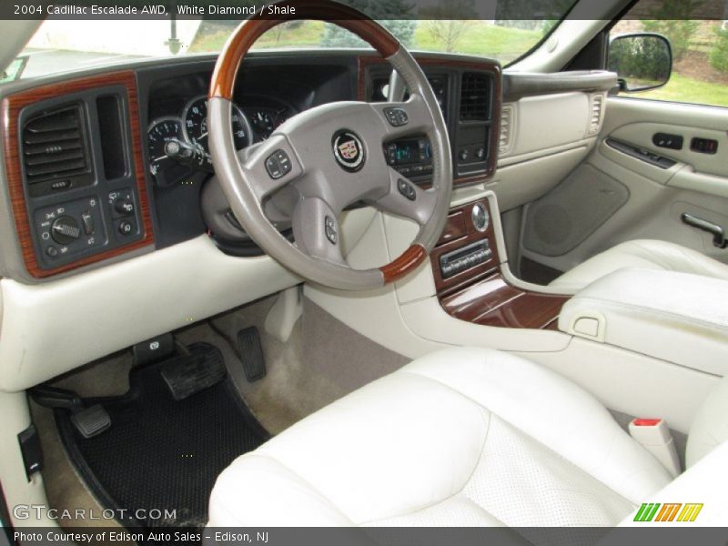 White Diamond / Shale 2004 Cadillac Escalade AWD