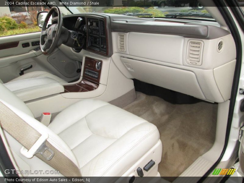 White Diamond / Shale 2004 Cadillac Escalade AWD