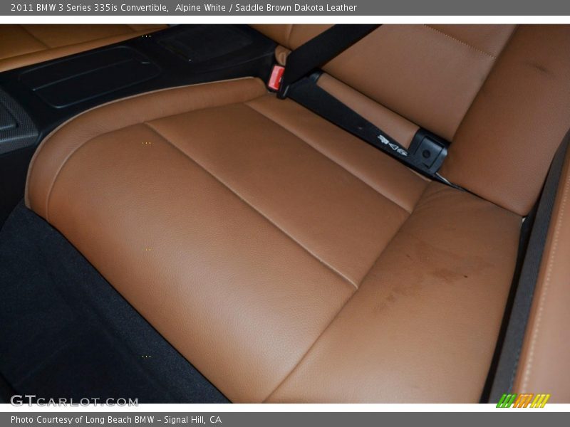 Alpine White / Saddle Brown Dakota Leather 2011 BMW 3 Series 335is Convertible