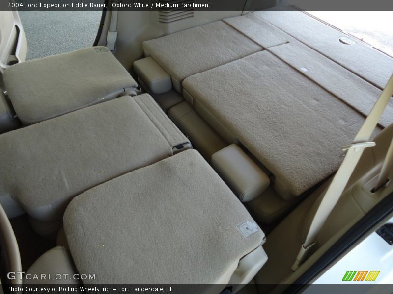 Oxford White / Medium Parchment 2004 Ford Expedition Eddie Bauer