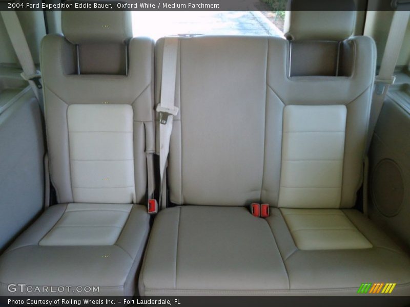 Oxford White / Medium Parchment 2004 Ford Expedition Eddie Bauer