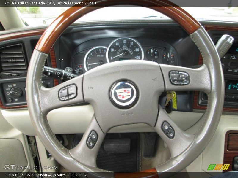 White Diamond / Shale 2004 Cadillac Escalade AWD