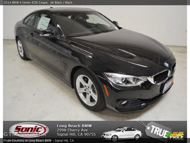 Jet Black / Black 2014 BMW 4 Series 428i Coupe