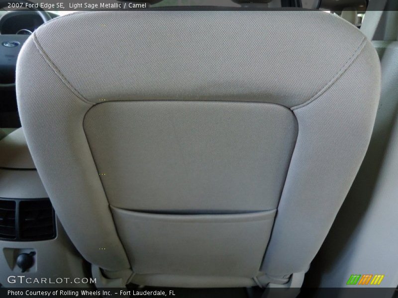 Light Sage Metallic / Camel 2007 Ford Edge SE
