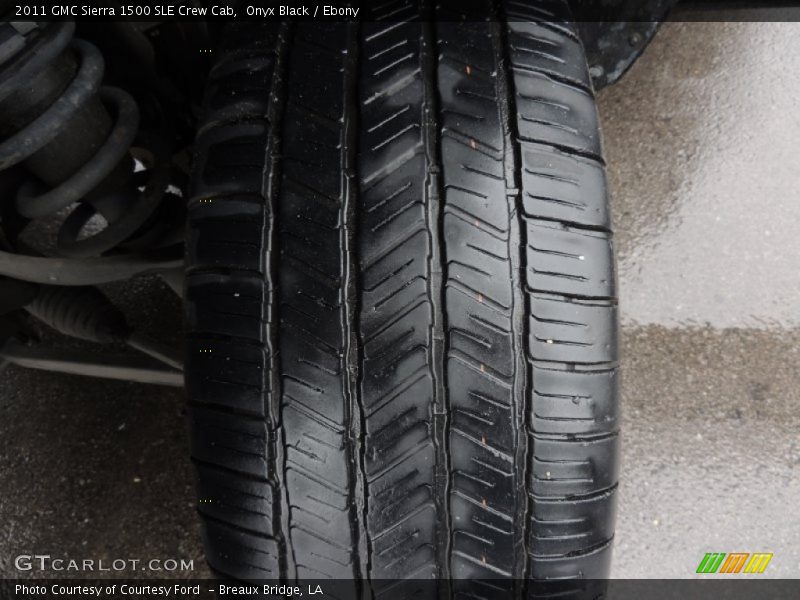 Onyx Black / Ebony 2011 GMC Sierra 1500 SLE Crew Cab