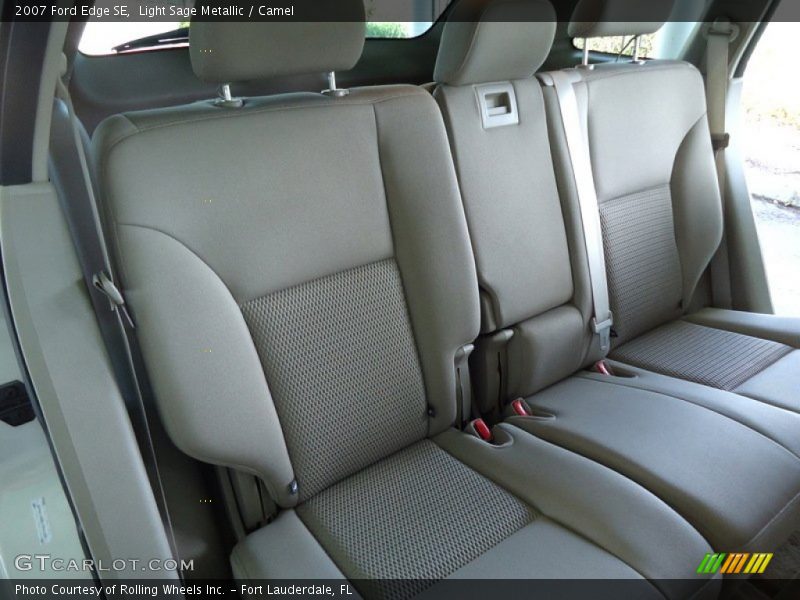 Light Sage Metallic / Camel 2007 Ford Edge SE
