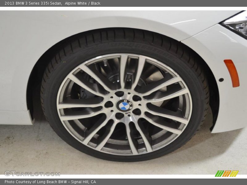 Alpine White / Black 2013 BMW 3 Series 335i Sedan