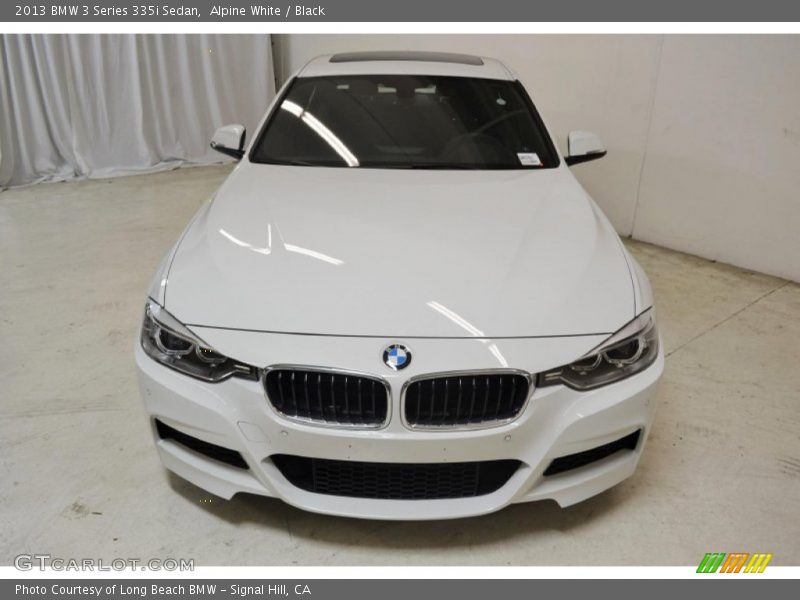 Alpine White / Black 2013 BMW 3 Series 335i Sedan