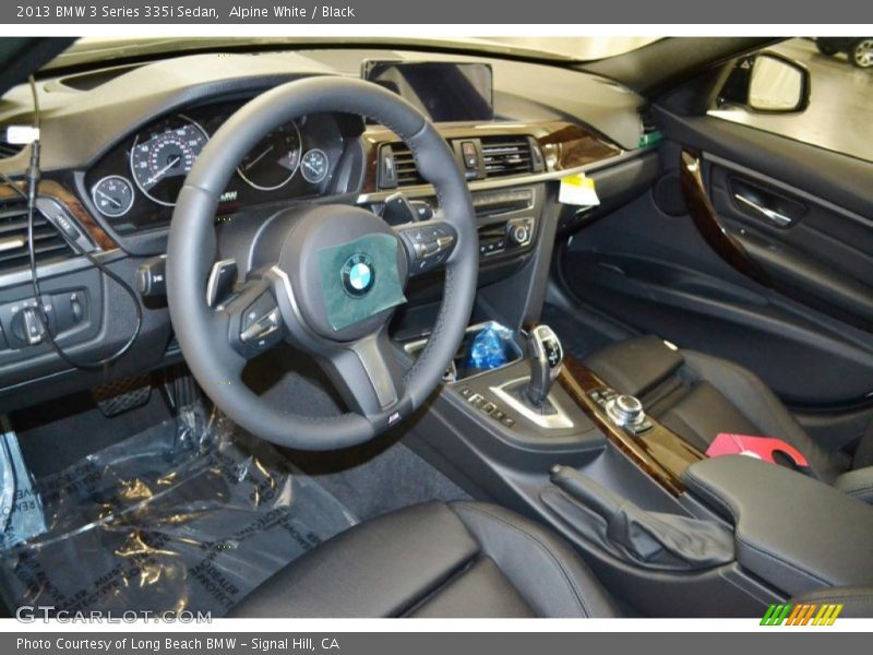 Alpine White / Black 2013 BMW 3 Series 335i Sedan