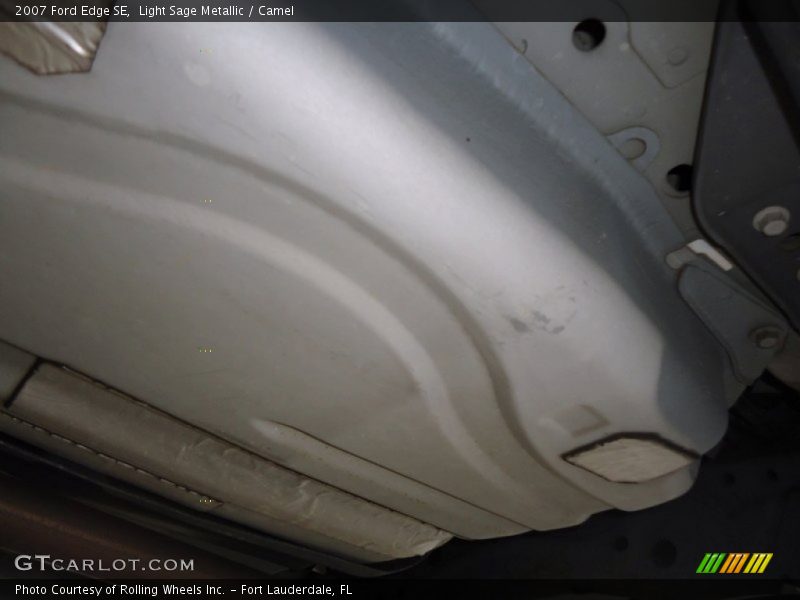 Light Sage Metallic / Camel 2007 Ford Edge SE