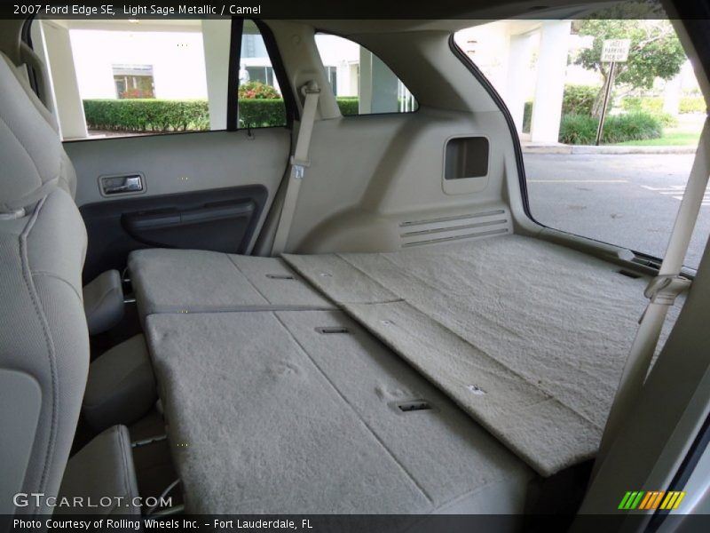Light Sage Metallic / Camel 2007 Ford Edge SE
